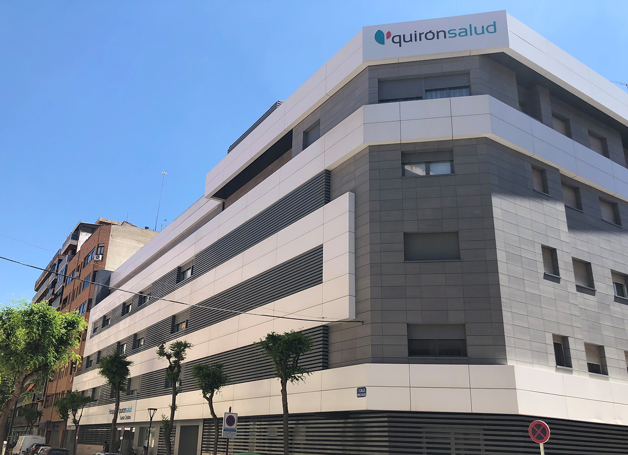Fachada Hospital Quirónsalud Santa Cristina