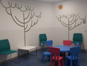 Sala de Espera infantil Quirónsalud Talavera