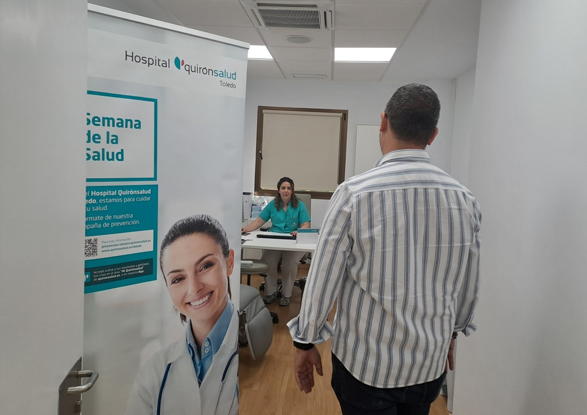 hombre-acude-consulta-analiticas-semana-prevención-Quirónsalud