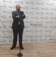 El Director Territorial de Quirónsalud Castilla La Mancha, Luis Pinilla.