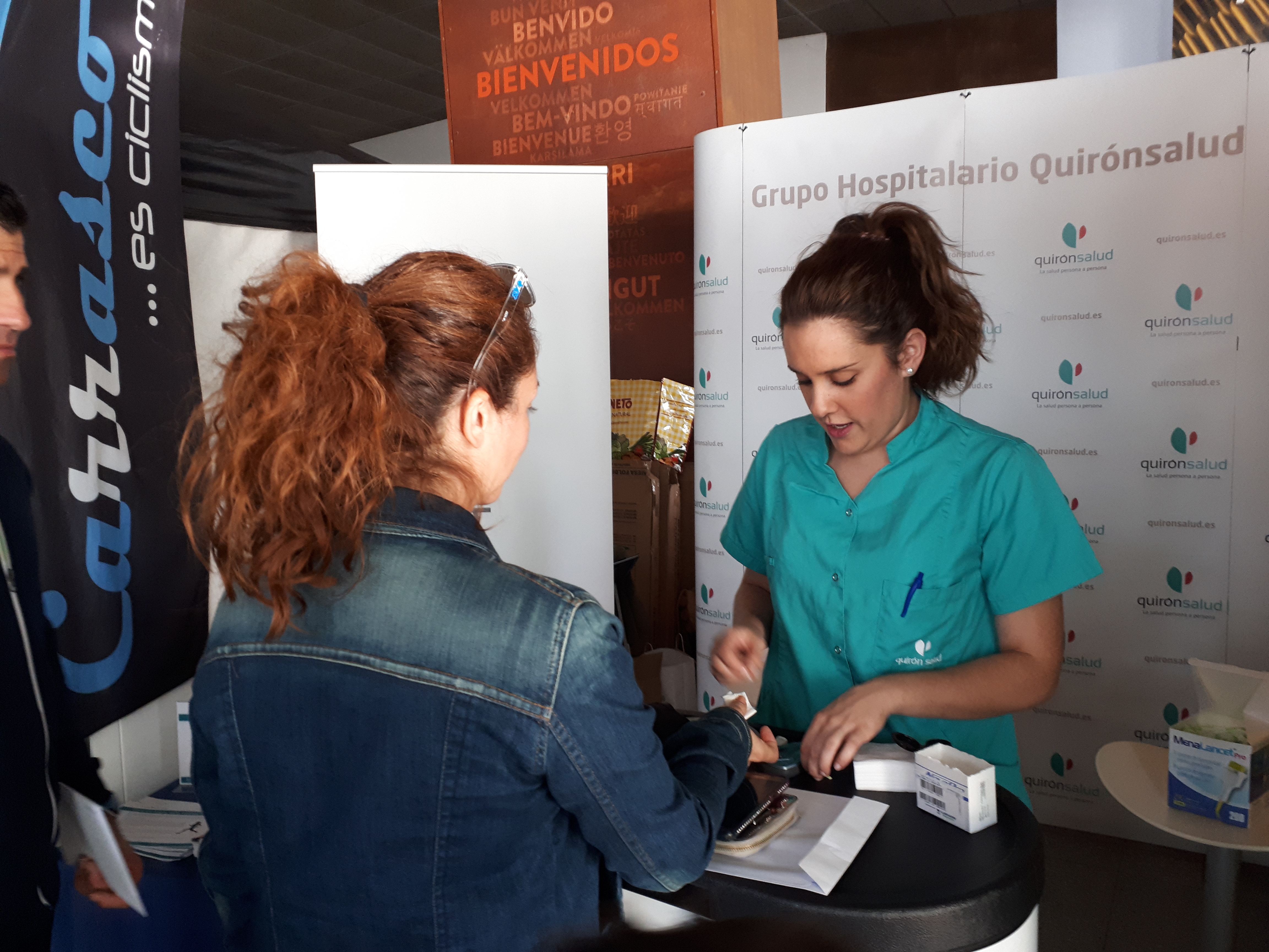 Estand Quirónsalud Toledo Carrera Nocturna