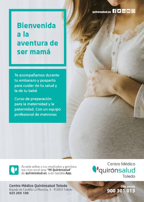 Servicio PREPARACION AL PARTO Centro Medico Quironsalud Toledo