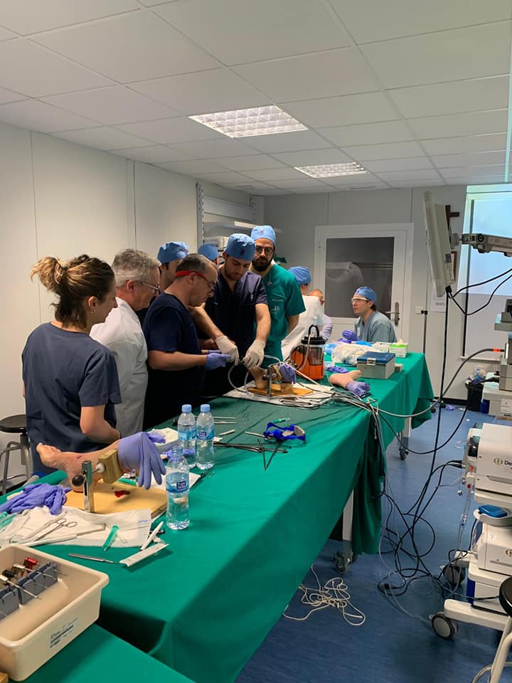 Foto 4 curso artroscopia UCAM abril 2019