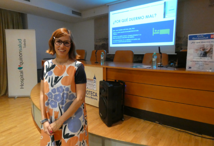 doctora_teijeria_aula_salud_quironsalud_toledo_sueño_saludable