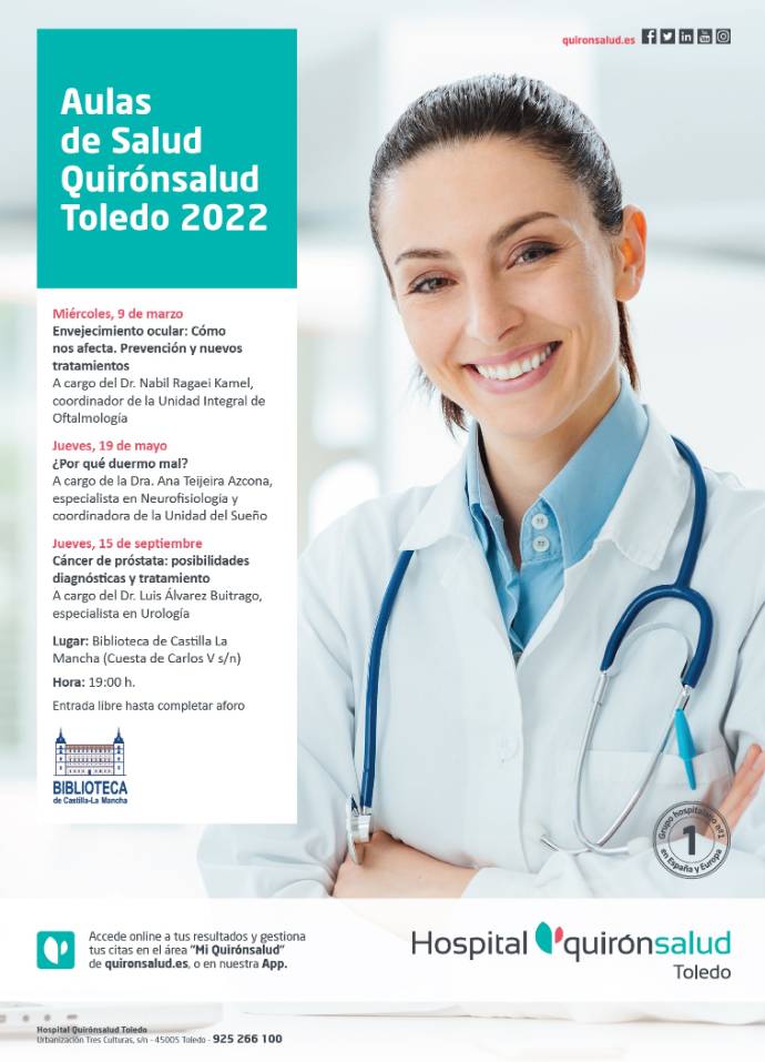 Aulas de Salud Quirónsalud Toledo 2022