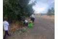 recogiendo residuos lucha contra la basuraleza equipo Quironsalud Toledo