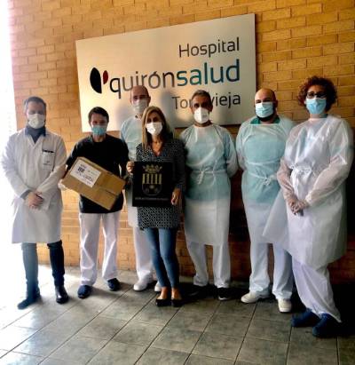 Batas donadas por ayuntamioento Crevillente