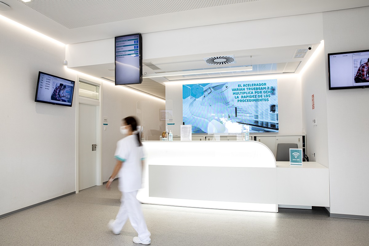 Quirónsalud Gran Alacant Medical Center reception
