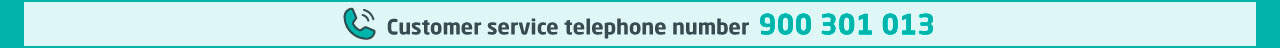 Customer service telephone number