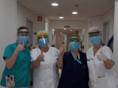 pantallas donadas por Schneider Electric