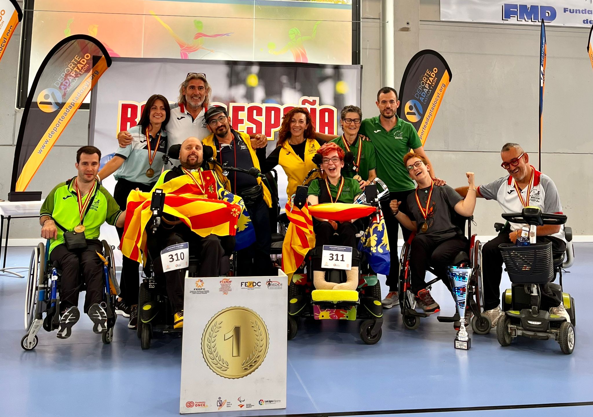 Equipo Amics de la Boccia