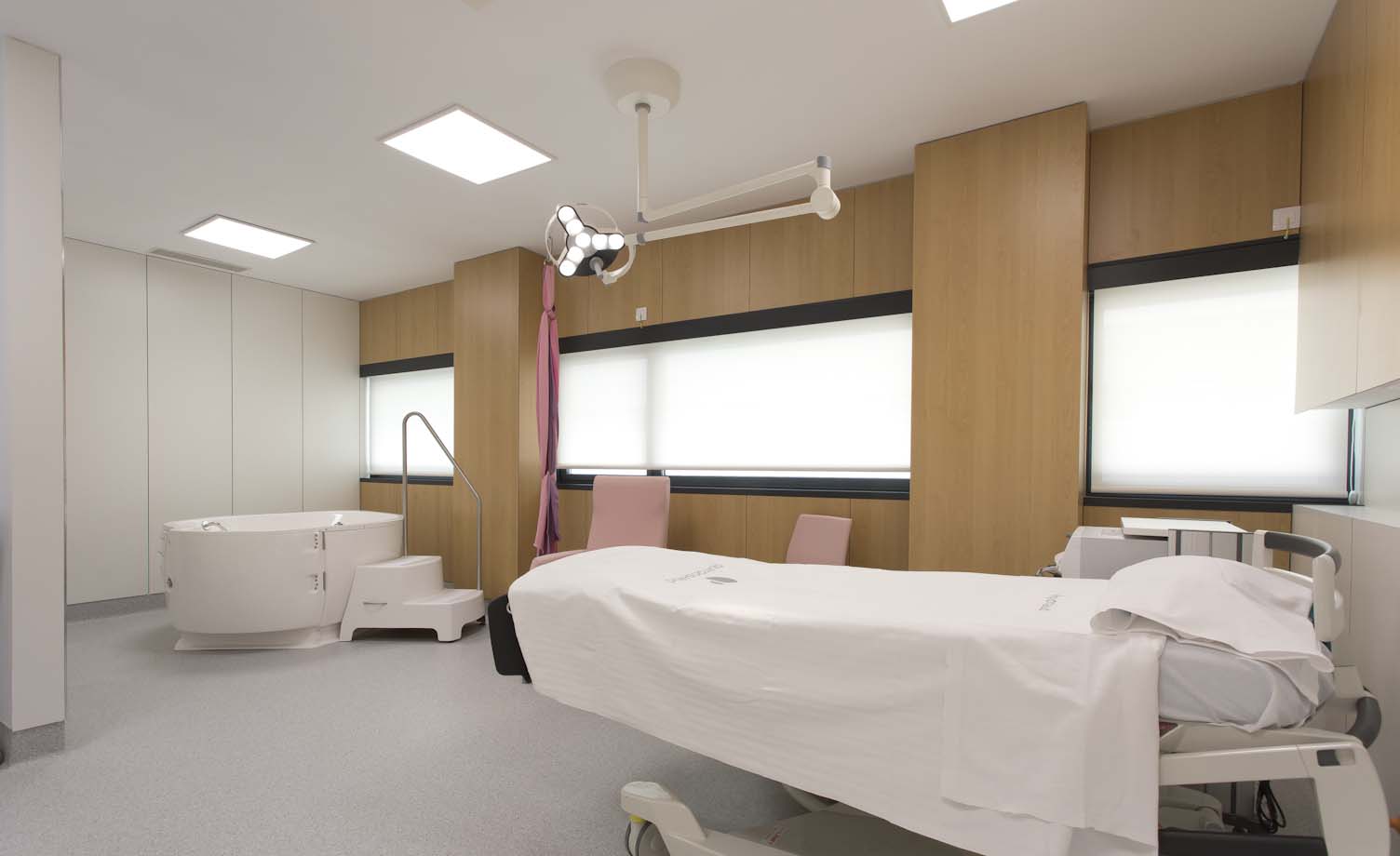 Habitación Parto con bañera