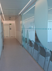 Centro de diagnóstico Quirónsalud Virgilio - Instalaciones, pasillo