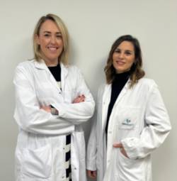 Doctoras Libe Aspe y Maribel Martínez